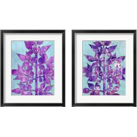 Framed 'Purple Planta 2 Piece Framed Art Print Set' border=