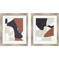 Framed 'Mountain Terrain 2 Piece Framed Art Print Set' border=