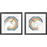 Framed 'Funky Fun 2 Piece Framed Art Print Set' border=