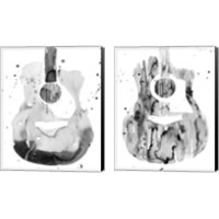 Framed 'Guitar Flow 2 Piece Canvas Print Set' border=