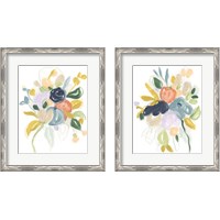 Framed 'Bijoux Bouquet 2 Piece Framed Art Print Set' border=