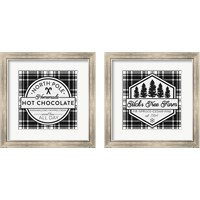 Framed 'Plaid Holidays 2 Piece Framed Art Print Set' border=