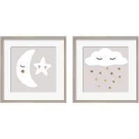 Framed 'Nap Time 2 Piece Framed Art Print Set' border=