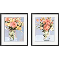 Framed 'Undone Arrangement 2 Piece Framed Art Print Set' border=