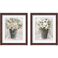 Framed 'Galvanized Paris 2 Piece Framed Art Print Set' border=