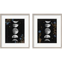 Framed Night Moon 2 Piece Framed Art Print Set