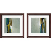 Framed 'Tranquility  2 Piece Framed Art Print Set' border=