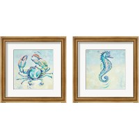 Framed 'Surf Side 2 Piece Framed Art Print Set' border=