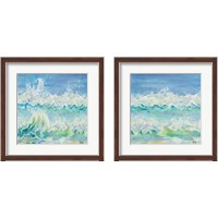 Framed 'Las Olas Square 2 Piece Framed Art Print Set' border=