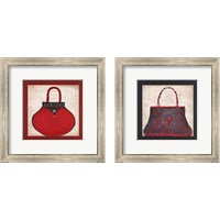 Framed 'Paris Clutch 2 Piece Framed Art Print Set' border=