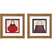 Framed 'Paris Clutch 2 Piece Framed Art Print Set' border=