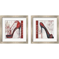 Framed 'Fashion 2 Piece Framed Art Print Set' border=