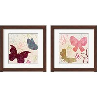 Framed 'Fly Away 2 Piece Framed Art Print Set' border=