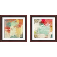 Framed 'Dreamer... 2 Piece Framed Art Print Set' border=