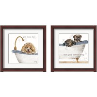 Framed 'Good Clean Fun 2 Piece Framed Art Print Set' border=