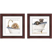 Framed 'Good Clean Fun 2 Piece Framed Art Print Set' border=