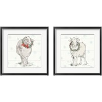 Framed 'Modern Farmhouse 2 Piece Framed Art Print Set' border=