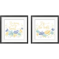 Framed 'Kellys Garden 2 Piece Framed Art Print Set' border=