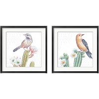 Framed 'Desert Beauties 2 Piece Framed Art Print Set' border=