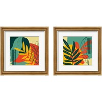 Framed 'Mid Century Modern  2 Piece Framed Art Print Set' border=