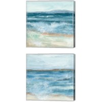 Framed 'Coastal 2 Piece Canvas Print Set' border=