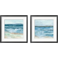 Framed 'Coastal 2 Piece Framed Art Print Set' border=