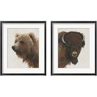 Framed 'Western Portrait 2 Piece Framed Art Print Set' border=