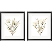 Framed 'Modest Pedicle 2 Piece Framed Art Print Set' border=