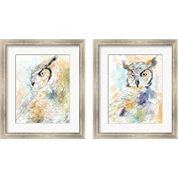 Framed 'Owl Majestic 2 Piece Framed Art Print Set' border=