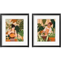 Framed 'Balanced Self 2 Piece Framed Art Print Set' border=