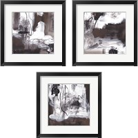 Framed 'Lakeside Birch 3 Piece Framed Art Print Set' border=