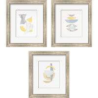 Framed 'Widget 3 Piece Framed Art Print Set' border=