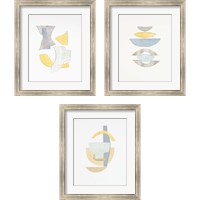 Framed 'Widget 3 Piece Framed Art Print Set' border=