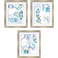 Framed 'Stacking Rocks  3 Piece Framed Art Print Set' border=