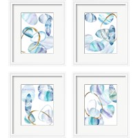 Framed 'Stacking Rocks  4 Piece Framed Art Print Set' border=