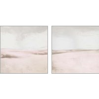 Framed 'Blush Balance 2 Piece Art Print Set' border=