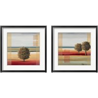 Framed 'Apple Tree 2 Piece Framed Art Print Set' border=