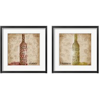 Framed 'Type of Wine 2 Piece Framed Art Print Set' border=