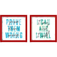 Framed 'Empowerment  2 Piece Framed Art Print Set' border=