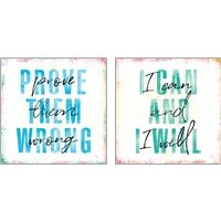 Framed 'Empowerment  2 Piece Art Print Set' border=