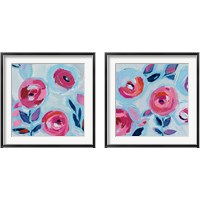 Framed 'Wall Flower 2 Piece Framed Art Print Set' border=