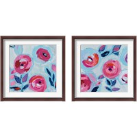 Framed 'Wall Flower 2 Piece Framed Art Print Set' border=