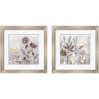 Framed 'Soft Nature Cream 2 Piece Framed Art Print Set' border=