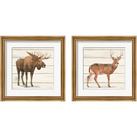 Framed 'Northern Wild 2 Piece Framed Art Print Set' border=