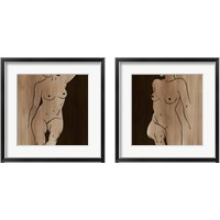 Framed 'Mud Bath 2 Piece Framed Art Print Set' border=