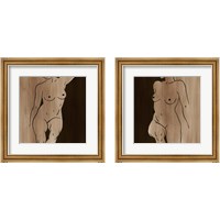 Framed 'Mud Bath 2 Piece Framed Art Print Set' border=