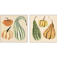 Framed 'Decorative Gourd 2 Piece Art Print Set' border=