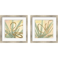 Framed 'Desert Glow 2 Piece Framed Art Print Set' border=