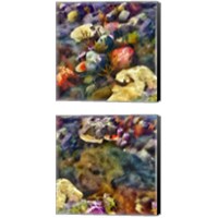 Framed 'Sea Life 2 Piece Canvas Print Set' border=