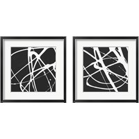 Framed 'Tumbling Down 2 Piece Framed Art Print Set' border=